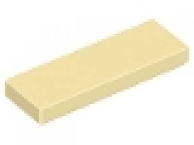Lego Fliese 1 x 3 tan, neu