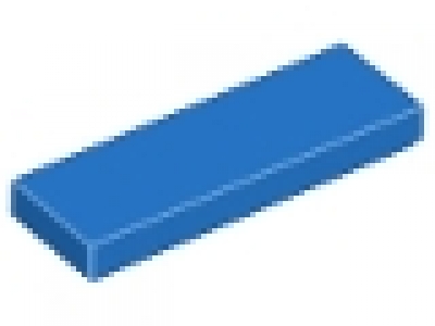 Lego Fliese 1 x 3 blau