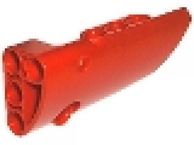 Technic, Panel Fairing # 4 Small Smooth Long, Side B, rot