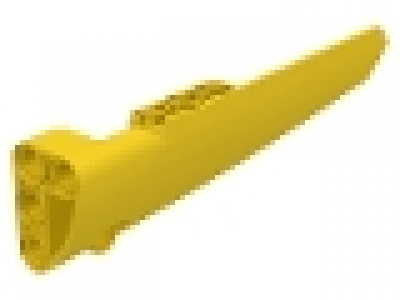 Technic, Panel Fairing # 6 Long Smooth, Side B gelb