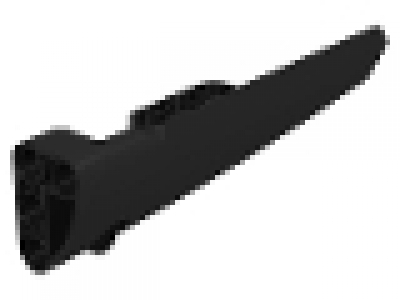 Technic, Panel Fairing # 6 Long Smooth, Side B schwarz