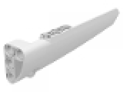 Technic, Panel Fairing # 6 Long Smooth, Side B weiß