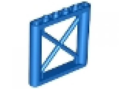 LEGO Stütze 1 x 6 x 5 blau 64448, neu