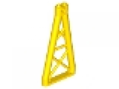 LEGO Stütze 1 x 6 x 5 gelb, 64449