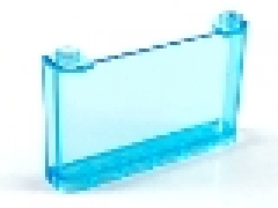 Frontscheibe  tr hellblau 1x6x3
