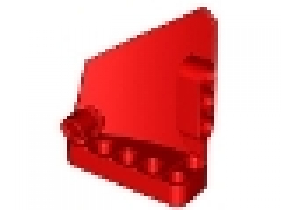 Lego Technic, Panel Fairing ,# 14 rot Seite B