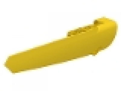 Technic, Panel Fairing # 5 Long Smooth, Side A, gelb