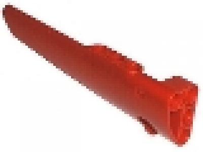 Technic, Panel Fairing # 5 Long Smooth, Side A, rot