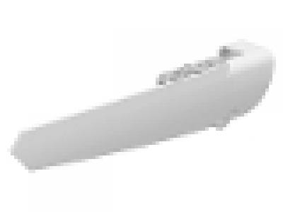 Technic, Panel Fairing # 5 Long Smooth, Side A, weiß