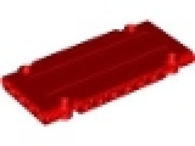 Lego Technic, Panel Platte 5x11x1, rot