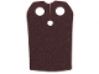 Lego Figuren Umhang dunkelbraun, 65384