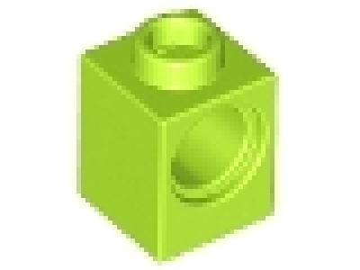 Lego Technikstein 1 x 1 x 1 mit Loch 6541 lime