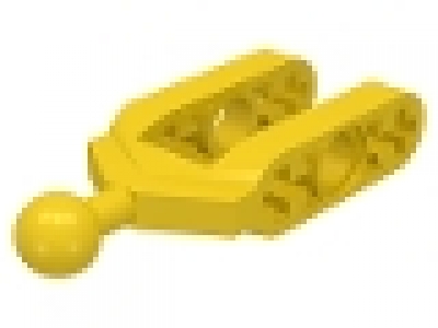Lego Technic, Steering Knuckle Arm with Ball Joint gelb