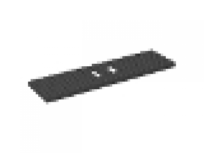 Zuggrundplatte 6584a schwarz 6 x 24