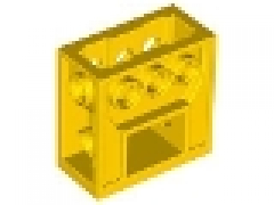Lego Technic Getriebebox gelb