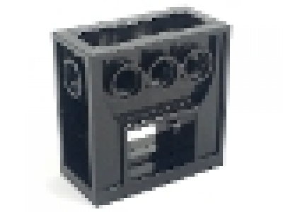 Lego Technic Getriebebox schwarz
