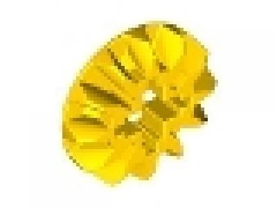 Lego Technic Zahnrad (schräg) 12 Zähne gelb 6589