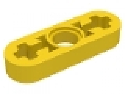 Lego Liftarm  3 x 0,5 gelb