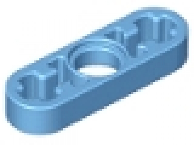 Lego Liftarm  3 x 0,5 mittelblau