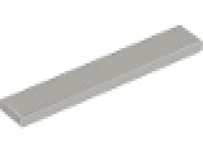 Lego Fliese 1 x 6 altes hellgrau 6636