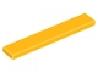 Lego Fliese 1 x 6 hellorange 6636