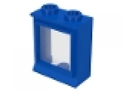 Fenster 1x2x2 blau