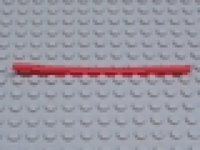 Hose, Rigid 3mm D. 11L / 8,6cm rot