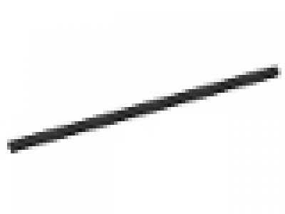 Hose, Rigid 3mm D. 11L / 8,6cm schwarz