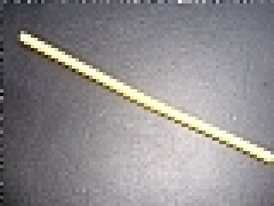 Hose, Rigid 3mm D. 13L / 10.4cm gelb