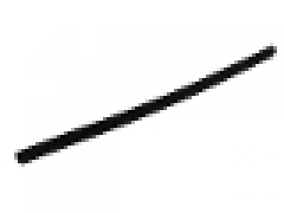 Hose, Rigid 3mm D. 13L / 10.4cm schwarz
