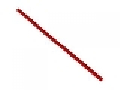 Hose, Rigid 3mm D. 18L / 14.4 cm rot