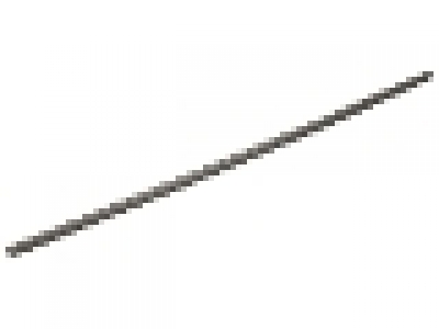 Hose, Rigid 3mm D. 19L / 15.2cm altes dunkelgrau