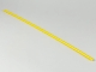 Hose, Rigid 3mm D. 23L / 18.4cm gelb