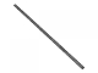 Hose, Rigid 3mm D. 23L / 18.4cm pearl dunkelgrau