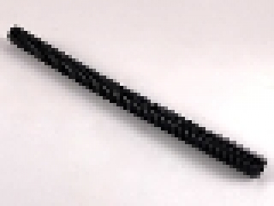 gerippter Schlauch 78c15 schwarz ca. 12 cm