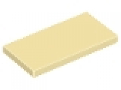 Fliese 2 x 4 tan, neu