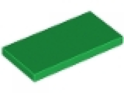 Fliese 2 x 4 grün