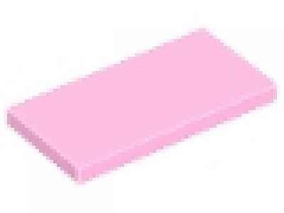 Lego Fliesen 2 x 4 pink