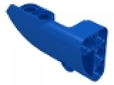 Technic, Panel Fairing # 1 Small Smooth Short, Side A, blau