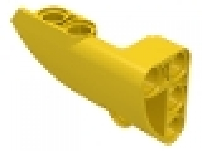 Technic, Panel Fairing # 1 Small Smooth Short, Side A, gelb