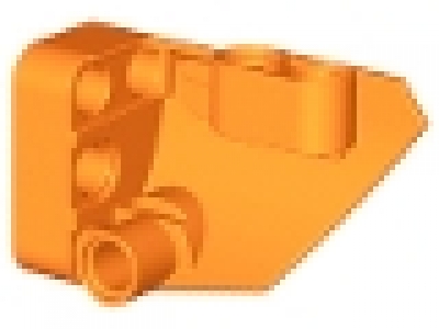 Technic, Panel Fairing # 1 Small Smooth Short, Side A, orange