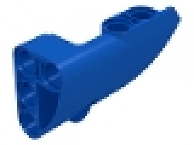 Lego Technic, Panel Fairing # 2, Seite B , blau