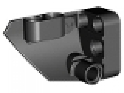 Lego Technic, Panel Fairing # 2, Seite B schwarz