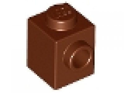 Snot - Konverter rotbraun 1 x 1 mit einem seitlichem Knopf neu