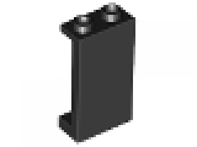 Panele 1 x 2 x 3 schwarz