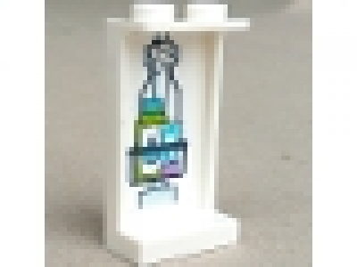 Panel 1 x 2 x 3 weiß 87544pb041