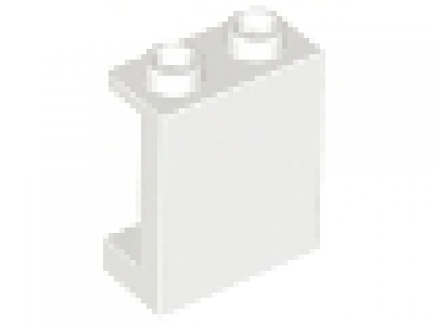 Panele 1 x 2 x 2 weiß 87552