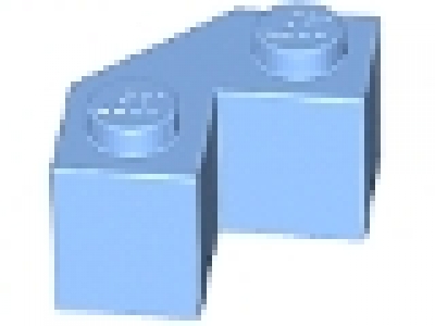 Diagonalstein 2 x 2 mittelblau, neu