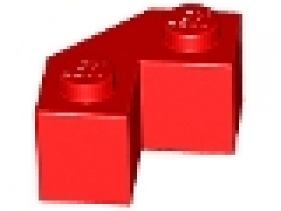Diagonalstein 2 x 2 , rot, neu