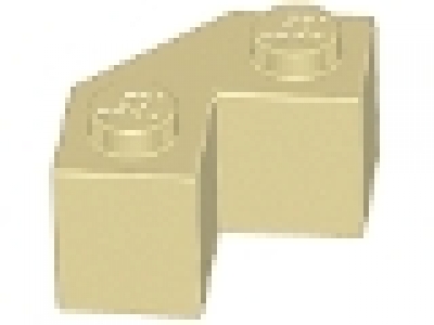 Diagonalstein 2 x 2 tan, neu